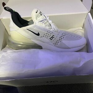 Nike Air Max 270 White Sneakers